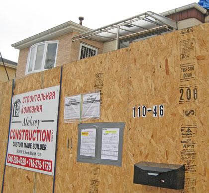 Construction in Forest Hills irks residents