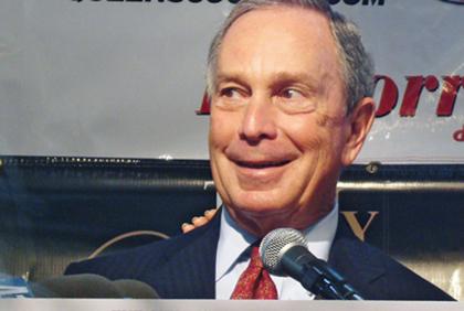 Courier honors Bloomberg by crowning him ‘King’