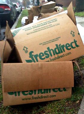 Fresh Direct leaving LIC for the Bronx