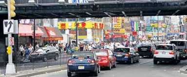 Flushing set for traffic change