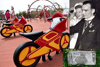 Odd headstone in Queens park has colorful past