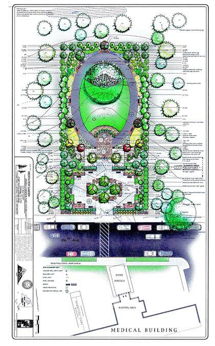 Group designs meditation garden for Flushing park