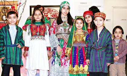 Flushing rings in Afghan New Year with library event