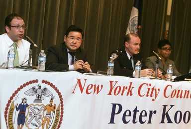 Koo fields questions both tough and touchy