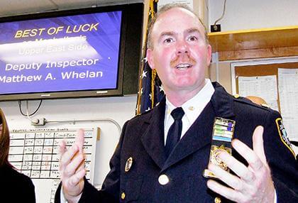 New 109th Pct. commanding officer greets residents