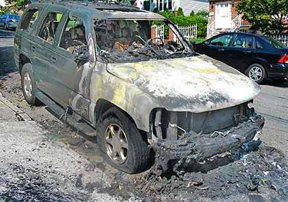 Four cars torched, more keyed in Whitestone spree: Halloran