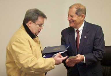Veteran honored posthumously