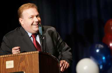 Halloran uses four-letter video to rally community