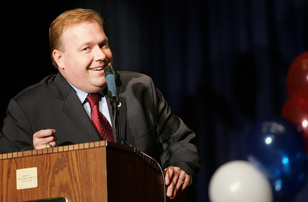 Halloran uses four-letter video to rally community