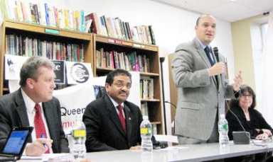 Helen Sears, challengers duke it out at forum