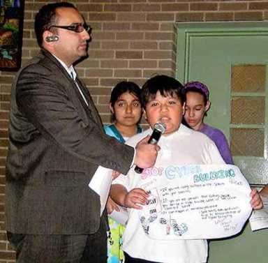 Corona residents fight bullying in area school