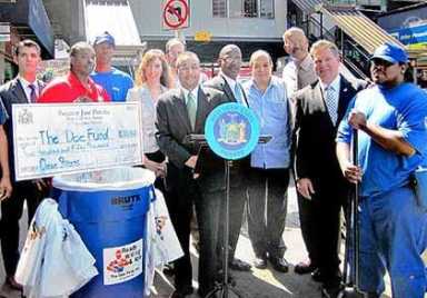 Doe workers hired to clean up Jackson Heights