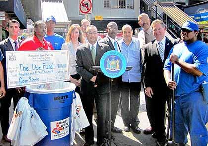 Doe workers hired to clean up Jackson Heights