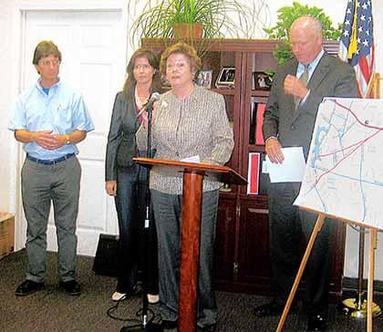 Nunziato disrupts Markey presser on truck traffic
