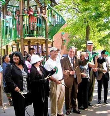 Travers Park opens after major redesign