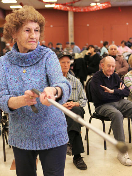 Queens seniors learn cane-fu techniques for self-defense