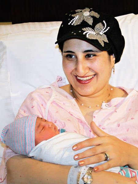 Katz Women’s Hosp delivers baby No. 1