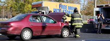 Emergency responders called to extinguish car on LIE