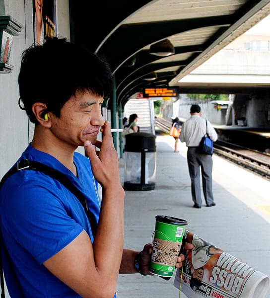 LIRR bans smoking on outdoor platforms