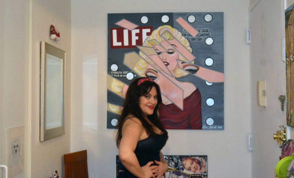 Queens artist to debut ‘glitzy’ paintings in Bayside
