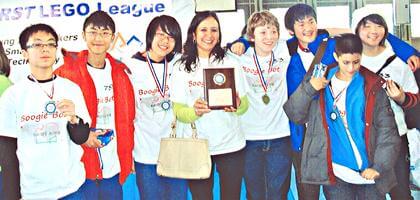 Little Neck students score big win at Lego robotics contest