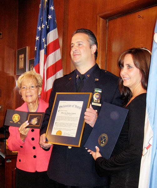 Beep honors 103rd detective