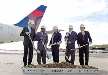 JFK Airport Terminal 4 upgrade breaks ground to fanfare