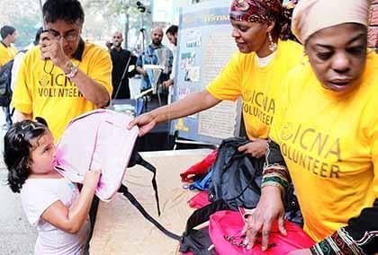 Jamaica mosque hosts Ramadan school supply giveaway