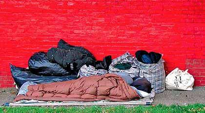 City’s homeless rate soars