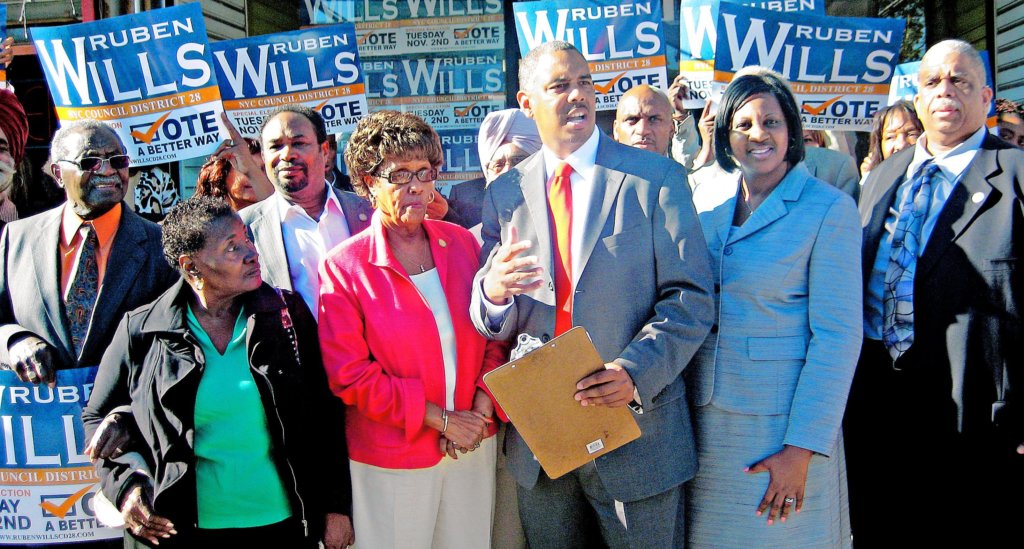 Electeds rally behind Wills
