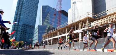Marathon makes way through LIC