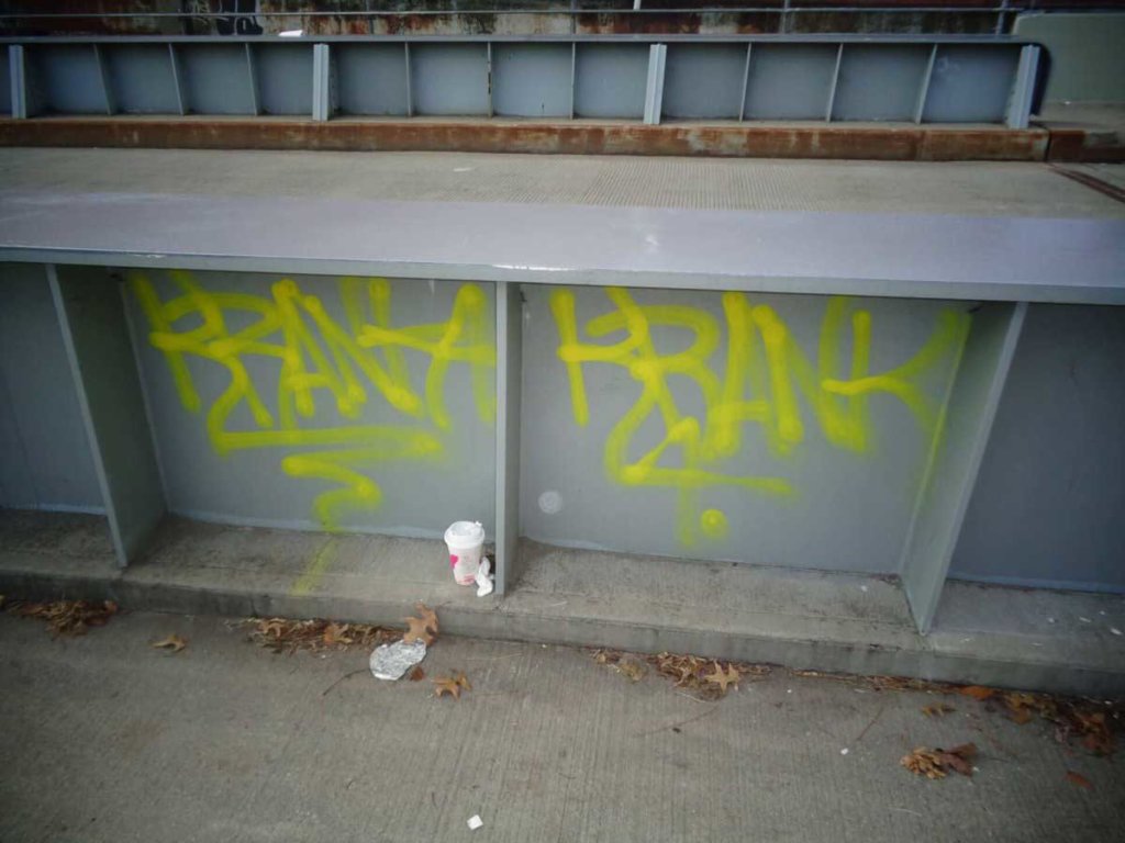 Residents cry foul after graffiti vandals mar Maspeth bridge days after it was repainted