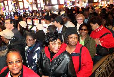 Aqueduct racino adds jobs for expansion phase
