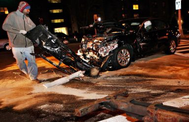 Three cars involved in smash-up in Oakland Gardens