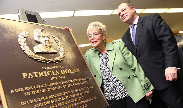 Plaque of late Pat Dolan unveiled