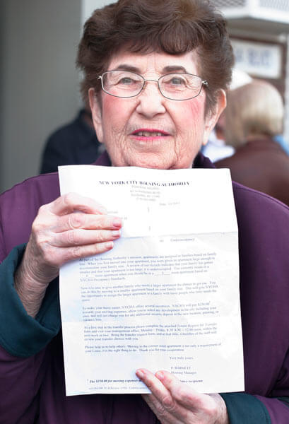 NYCHA seeks to evict seniors from Pomonok