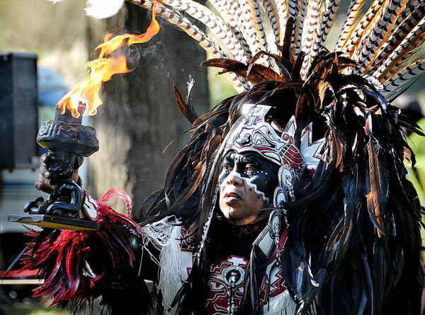 Pow Wow features native American dances