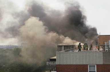 Roof worker arrested in Bay Terrace fire