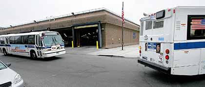 Queens Village bus drivers protest after racial epithet allegedly used