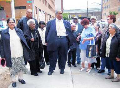 Comrie protests plans for homeless center