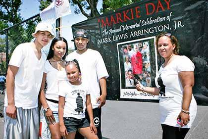 Group pays tribute to slain Hollis man