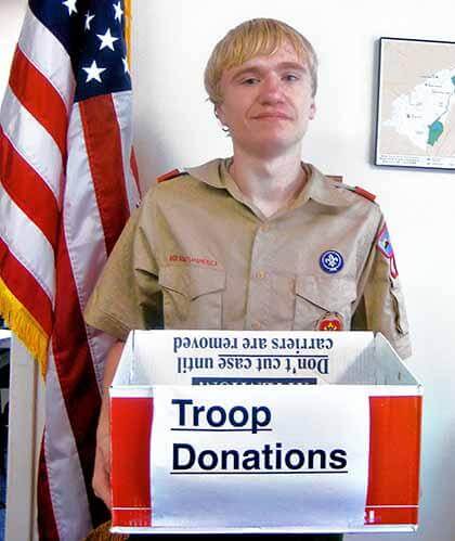 Glendale teen collects supplies for soldiers