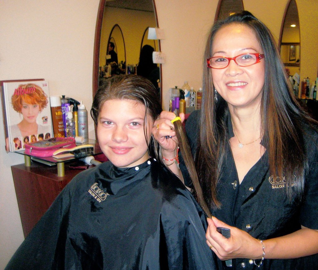 Whitestone salon donates hair for needy on 9/11