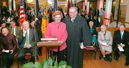 Markey takes oath for her seventh term
