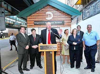 Ridgewood gets new bus terminal