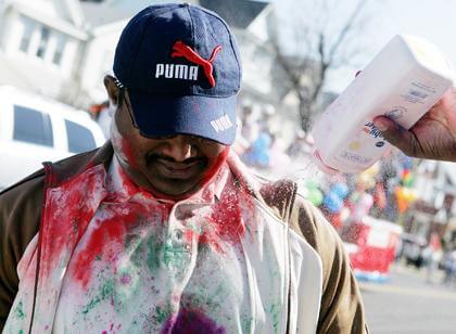 Boro cleaners remove stains from Phagwah