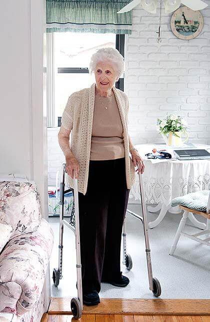 Non-profit group helps seniors build strong foundations