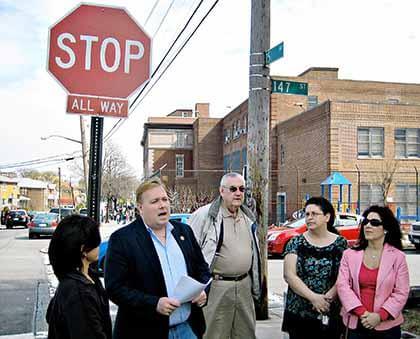 New stop signs make PS 79 safer: Halloran