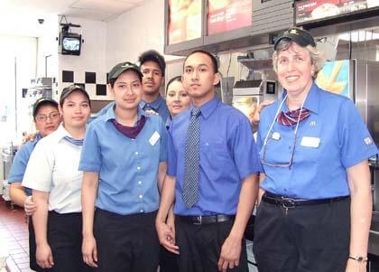 McDonald’s worker stars in local soap