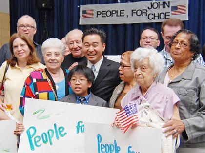 Choe campaigns for Liu seat